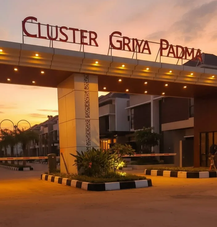 Gerbang Utama Senja - Cluster Griya Padma