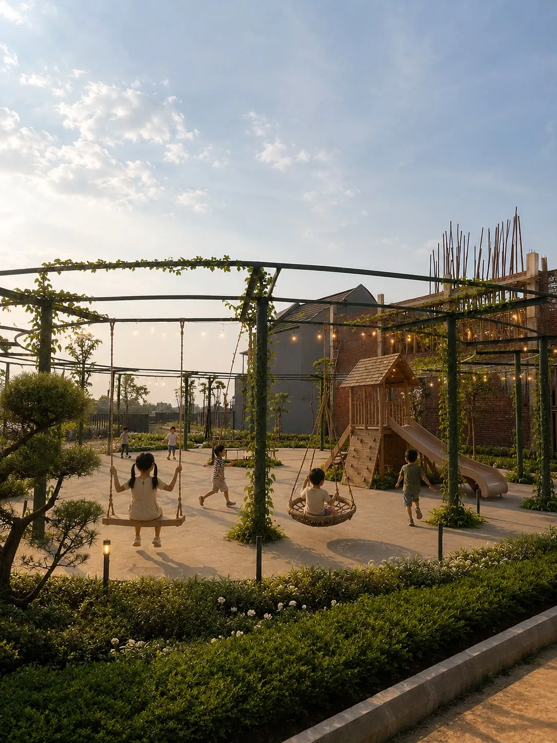 Children playground di Cluster Griya Padma
